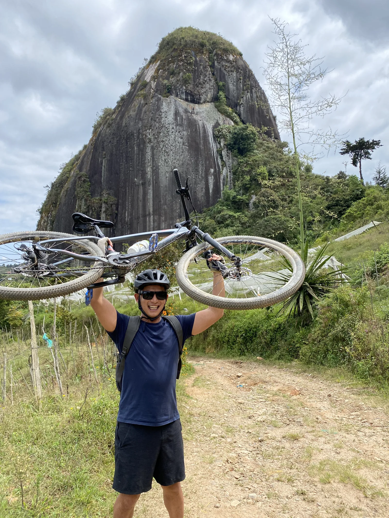 Rider with the Piedra behind