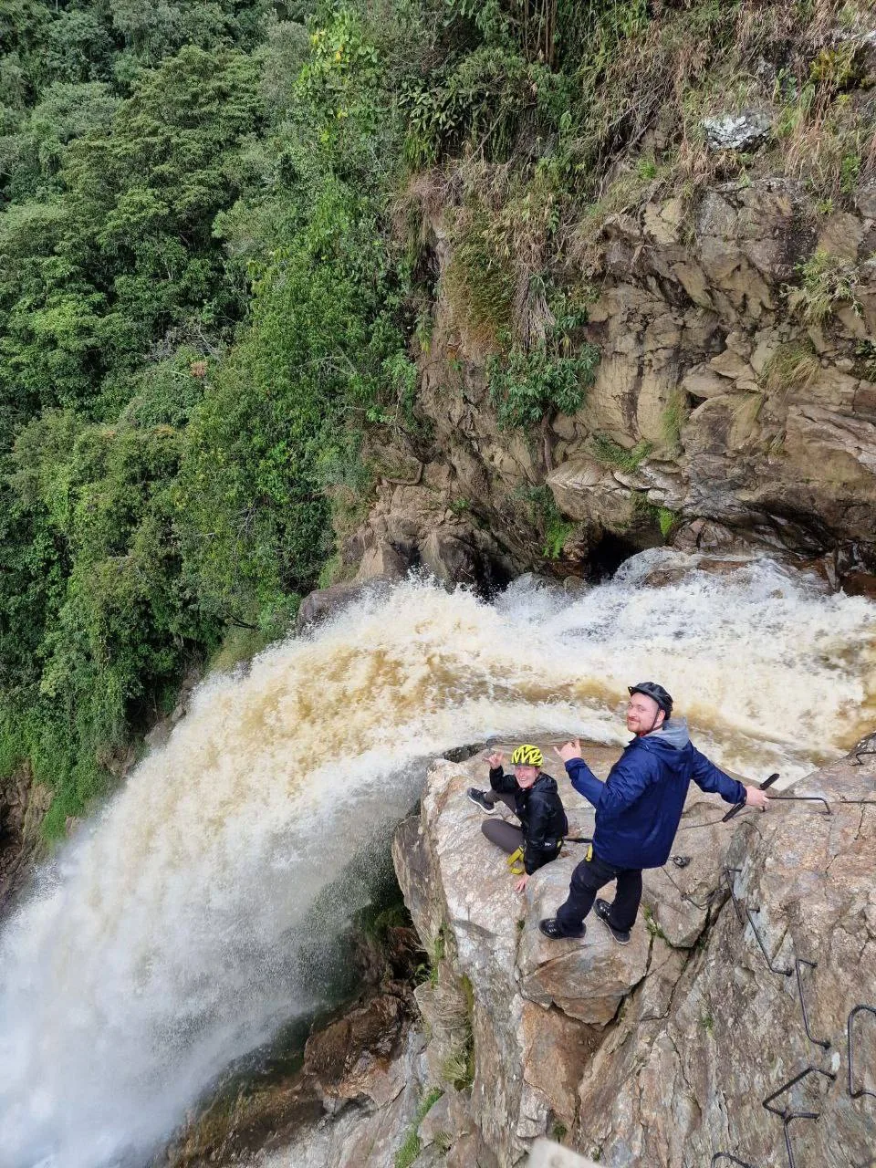 Salto de Buey waterfall on the Max-Air adventure